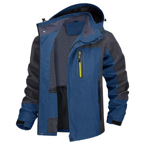 Chaqueta Cortavientos de Nailon Personalizada con Cremallera, Impermeable, Ligera, para Hombre, para Correr al Aire Libre, Chaqueta Deportiva con Capucha de Nailon - Product Image 5