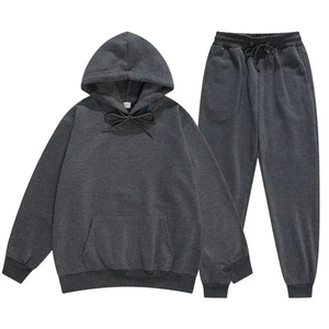 Chándales Hombres Sudaderas con capucha Vintage Pantalones de chándal de gran tamaño Venta al por mayor Chándales Logotipo personalizado - Product Image 1