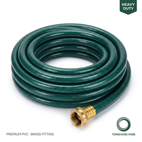 Tuyau d'arrosage de jardin en PVC robuste, anti-UV, anti-pli, longue durée de vie, flexible, 1/2, 5/8, 3/4 pouce pour l'arrosage du jardin