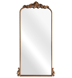 กระจกแต่งตัวทรงสูงสีทองหรูหราคลาสสิกสำหรับห้องนอนหรูหราการตกแต่งภายในและสไตล์การตกแต่งบ้านของราชวงศ์ - Product Image 6