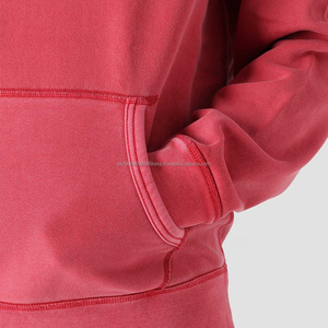 Sudadera con Capucha de Algodón y Poliéster para Hombre, Talla Grande, con Bolsillos, Impresión de Logotipo Personalizada, Precio Económico al por Mayor 2025 - Product Image 4