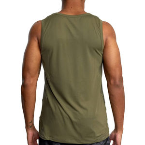 2025 venta al por mayor logotipo personalizado algodón correr músculo sin mangas Fitness desgaste entrenamiento hombres gimnasio camiseta sin mangas para Unisex servicio OEM - Product Image 3