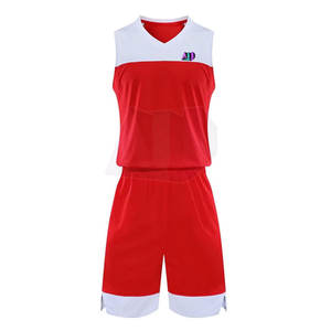 Ensemble de tenue de basketball grande taille, design durable, respirant, fabriqué avec des matériaux avancés, confort, évacuation de l'humidité, longue durée - Product Image 1