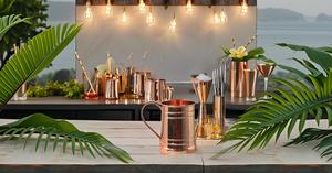 18 oz Copper Moscow Mule <b>for</b> Mugs with Copper Handle Solid Copper Design <b>for</b> His & Hers Gift <b>Cups</b> - Product Image 5