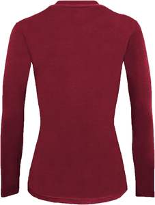 Bordado estampado moda manga larga debajo de Scrubs Camiseta de manga larga médico mujeres Enfermería Médica debajo de camisas Accesorios - Product Image 4