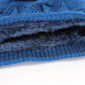 2025 nuevo diseño de algodón/lana de bajo precio Jacquard Beanie sombreros servicio OEM al por mayor por encargo colores personalizados Logo ajustable - Product Image 6