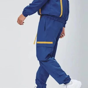 Survêtement de sport pour homme personnalisé, coupe-vent, néoprène, doublure en polyester antibactérien, décontracté, jogging, course à pied, usage domestique, haute qualité - Product Image 5