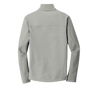 Veste coupe-vent unisexe personnalisée avec logo, imperméable, à fermeture éclair, avec poche, veste de sport en softshell en polyester, décontractée, unie, pour l'automne - Product Image 4