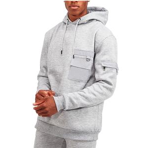 High Quality Custom Men's Heavy Winter Sweatshirts New Fashion Printed Hooded Fleece Zipper Street <b>Clothing</b> Wholesale - Product Image 1