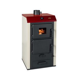 6.8 Kg/h Consommation de carburant et 3kW Sortie de chauffage ambiant Cheminée à bois autoportante pour maison hôtel villa - Product Image 1