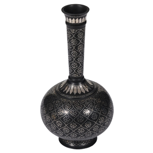 Surahi de Latón Puro Vintage de Alta Calidad con Grabado, Pulido y Acabado en Pintura Negra, Artículo de Cocina Árabe Antiguo - Product Image 5