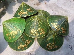 หมวกทรงกรวยใบบัวสำหรับกันแดดประจำวันและงานอีเว้นท์ / หมวกเวียดนามแบบดั้งเดิม รับผลิตตามสั่ง สีตามสั่ง - Product Image 3