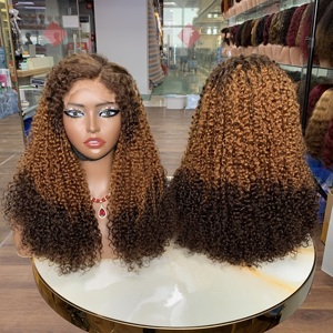 Hot Sale Human Hair <b>Wigs</b> SDD 18Inches 5X5 Closure <b>Wigs</b> Vietnam Raw Hair <b>Pixie</b> Curly <b>Wig</b> - Product Image 3