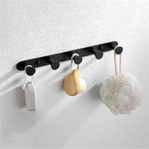 Ganchos de pared de acero inoxidable de gama alta para uso pesado ganchos de pared con acabado pulido dorado a precio mayorista - Product Image 4