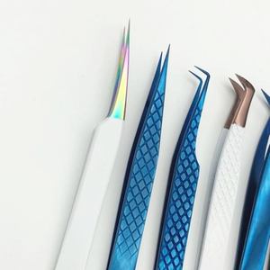 แหนบต่อขนตาแบบเหล็กใช้ต่อขนตาปลอมมีเส้นใยออกแบบได้ตามที่ต้องการ - Product Image 3