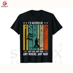 เสื้อยืดผ้าฝ้ายพิมพ์ลาย Dtg เสื้อยืด250gsm บ็อกซี่300จีเอสเอ็ม100% - Product Image 6