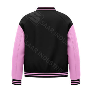Chaquetas Varsity Personalizadas con Diseño Personalizable, Opción de Logotipo Frontal, Chaquetas Unisex de Invierno Hechas a Medida - Product Image 3