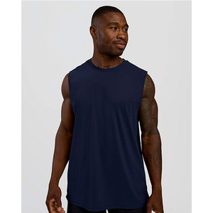 เสื้อกล้ามขายส่งแบบยาว ระบายอากาศได้ดี ทรงหลวม ไซส์ใหญ่ ใส่สบาย เหมาะสำหรับออกกำลังกาย วิ่ง ฟิตเนส ไม่มีแขน สามารถสั่งทำได้ - Product Image 2