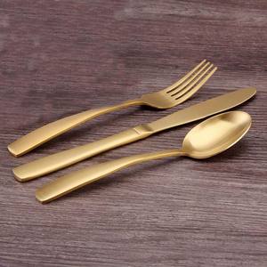 New Metal Silver Plated Stainless Steel Luxury Eco-Friendly Back to School <b>Knife</b> <b>Fork</b> <b>Spoon</b> <b>Set</b> - Product Image 5