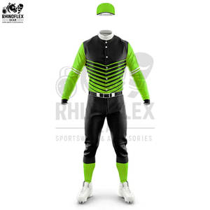 Meilleure vente, top ventes, uniformes de baseball respirants personnalisés, vente en gros, uniformes de baseball à sublimation de qualité supérieure - Product Image 5