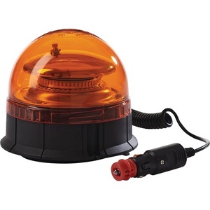 Baliza Giratoria Amarilla con Base Magnética y Ventosa, Iluminación Operativa Ahora Disponible - Product Image 1