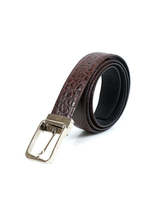 Ventas calientes al por mayor Nueva llegada Varios tipos Cinturón automático Hombres logotipo personalizado hebilla de color plateado - Product Image 3