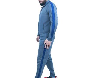 New Fashion 2025 Tech Fleece Plain Tracksuit Sweatsuit Reflective <b>Zip</b> up Sports <b>Jogger</b> Sets 100% cotton tracksuit for Man - Product Image 1