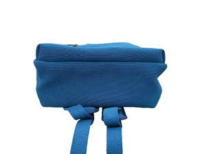 Mon Exports Hot Selling Unisex Casual Stylish Blue Color Recycled Polyester 25L Geometric RFID Waterproof Laptop <b>Backpack</b> - Product Image 5