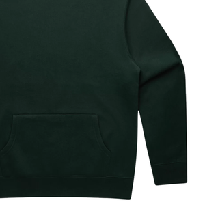 Sweat-shirt à capuche unisexe en coton 100% vert foncé, sweat-shirt à capuche de qualité supérieure, style décontracté d'hiver, streetwear, style uni, fournisseur en gros - Product Image 4
