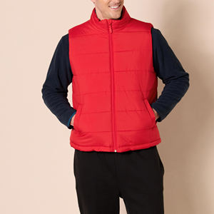 Chaleco Acolchado Personalizado para Hombre, Ligero, con Cierre y Cuello Alto, Ropa de Invierno Cálida, Color Personalizado, Último Estilo - Product Image 5