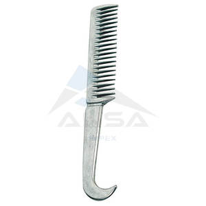 Recién llegado, brocas de caballo de acero inoxidable OEM, peine de curry de Grado Profesional, cuerpo de cola de Melena, cuidado equino duradero, Color personalizado - Product Image 6