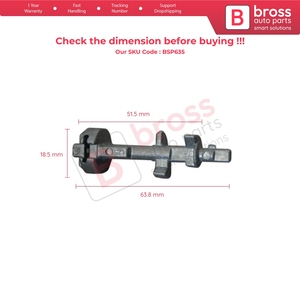 Cilindro de Bloqueo de Encendido del Volante BSP635 con Eje y Varilla 425 para Carina 1996 en adelante - Product Image 5