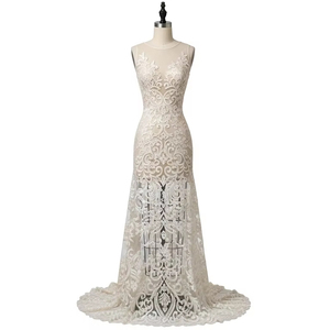 Encaje Guipur Bordado 100% Poliéster, Elegante Diseño Floral, Tela de Alta Calidad para Confección de Vestidos, Material de Costura al por Mayor - Product Image 2