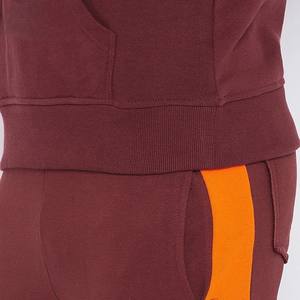 Conjunto de Sudadera con capucha de diseño personalizado con logotipo personalizado del fabricante, conjunto de trajes para correr para hombre de calle al aire libre, chándal de retales, sudaderas estampadas, conjunto de dos piezas para hombre - Product Image 6