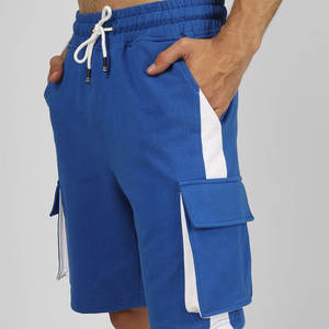 Shorts pour hommes d'approvisionnement direct d'usine couleur Unique léger séchage rapide tissu confortable solide nouveau Style impression bouffante - Product Image 4