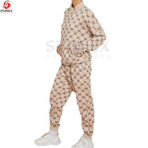 Sweat imprimé pour filles fermeture à glissière en coton mélangé nouveauté sweats personnalisés à vendre - Product Image 2