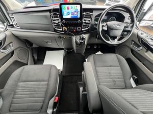 รถตู้ฟอร์ดทรานซิทคัสตอม 2.0TDCI 300 L1H1 ลิมิเต็ด (130 แรงม้า) (EU6DT) ปี 2022 มือสอง พวงมาลัยซ้าย/ขวา แบบดับเบิ้ลแค็บ - Product Image 6