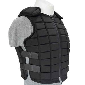 Chaleco de Neopreno Unisex para Montar a Caballo, Sin Mangas, con Cierre de Cremallera, Color Negro Sólido, Protector de Seguridad, Ropa Ecuestre 2026 - Product Image 1