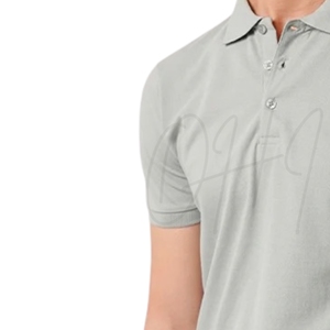 Camiseta de Felpa Lisa Premium Transpirable para Hombre, Logotipo Personalizado, Algodón, Corte Ajustado, Casual, Manga Corta, Fabricante al por Mayor, OEM - Product Image 4