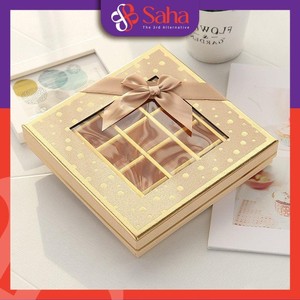 Personalizable Papel Kraft Chocolate Caja de Pastel de San Valentín Bio-Degradable Etiquetas Embalaje de Alimentos Encantador Regalo de Navidad Idea Especial - Product Image 4