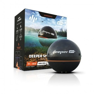 บริการส่งถึงบ้าน <span class=keywords><strong>Deeper</strong></span> <span class=keywords><strong>PRO</strong></span>+ Smart <span class=keywords><strong>Sonar</strong></span> - เครื่องหาปลาแบบพกพาไร้สายพร้อม GPS - Product Image 1
