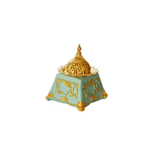 Métal Arabe et Céramique Beau Brûleur d'encens Arabe Beau Nouveau Design Home Deco Bakhoor Brûleur Parfum de Vente Chaude - Product Image 3