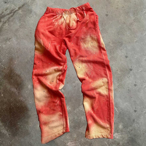 Conjunto de Sudadera con Capucha y Pantalones Deportivos de Invierno para Hombre, Estilo Hip Hop, Bordado con Pedrería, Lavado Ácido, Estilo Vintage - Product Image 5