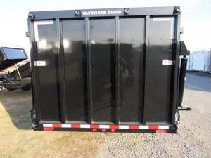 Remolque volquete de granja de 10 toneladas operado por un solo tractor con motor y engranaje para uso agrícola - Product Image 3