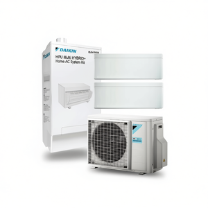 Kit de système de climatisation domestique Daikin HPU Multi HYBRID+ - Multisplit élégant pour le chauffage, le refroidissement et la production d'eau chaude sanitaire - Product Image 2