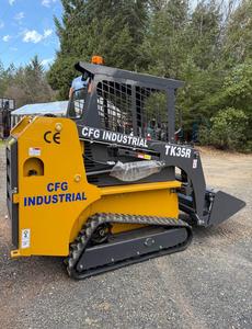 Envío Gratuito, Minicargadora CFG TK35R de 30 hp, Motor con Certificación CE y EPA, Minicargadora Diesel con Orugas, Minicargadora de Ruedas para Todo Terreno - Product Image 2