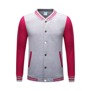 Vestes d'hiver pour hommes, style streetwear, boutonnées, type Letterman, Baseball, Bomber, Varsity, tendance, 100% laine, coupe-vent, respirantes - Product Image 3