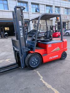 Used Heli 7 Ton Forklift Fully Enclosed Cab Diesel-Powered Motor Engine Gearbox Pump Industrial <b>Lifter</b> Low Mileage Cold Wet - Product Image 5