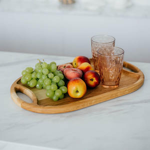 Plateaux de restauration en bois durables pour viande et steak, plateau à lunch en bois le plus vendu pour l'affichage des aliments - Product Image 4