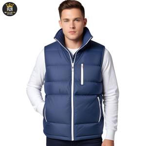 เสื้อกั๊กขนเป็ดแขนกุดสำหรับผู้ชายแจ็คเก็ตฤดูหนาว - Product Image 3